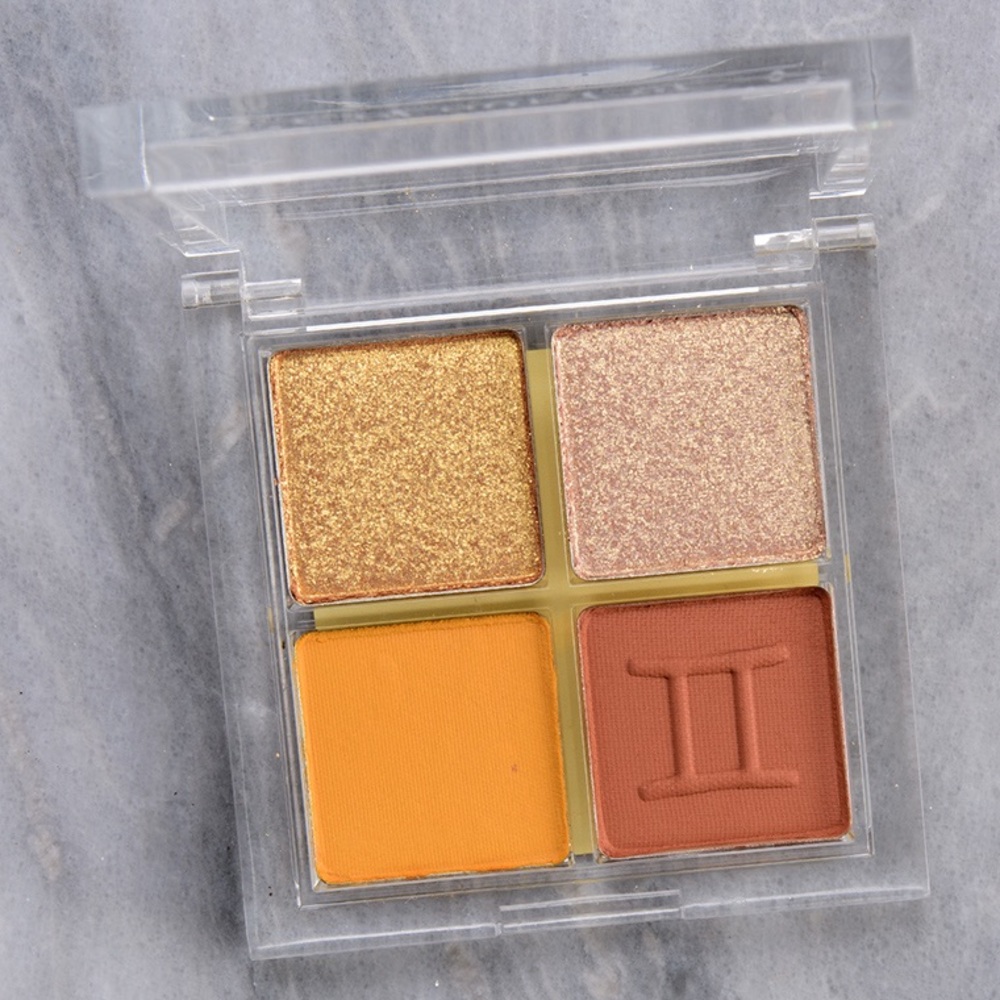 COLOURPOP Semi Precious Gemini Pressed Powder Shadow Quad Eyeshadow Palette NEW